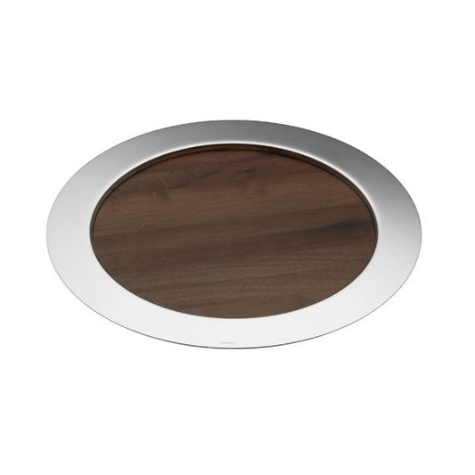 Oh de Christofle Round Tray Bi Materia