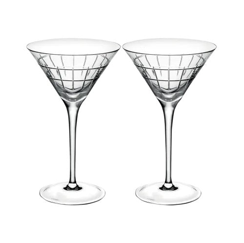 Graphik Martini Glass Set of 2