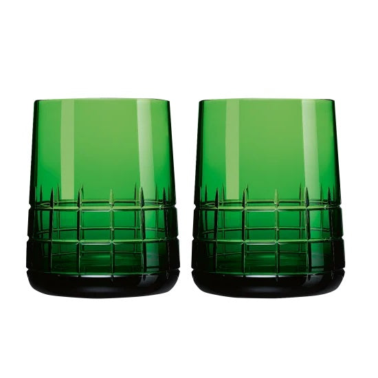 Graphik GREEN Goblets, Set of 2