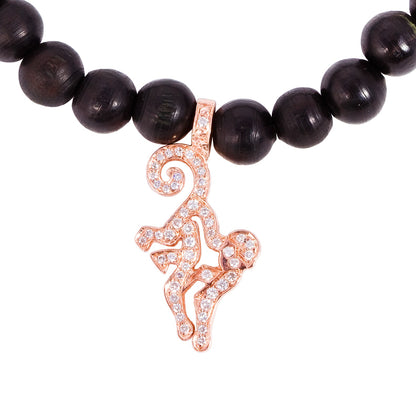 Mala beads bracelet with horoscope - Monkey